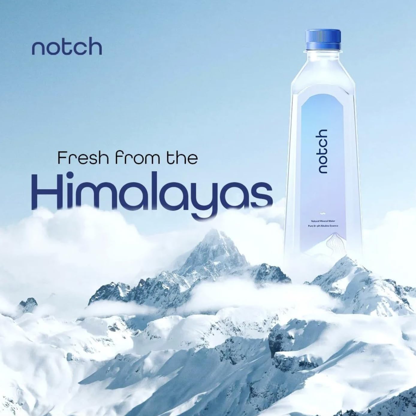 Notch Natural Mineral Water 500ML | Infused With Natural Electrolytes - Pack Of 24