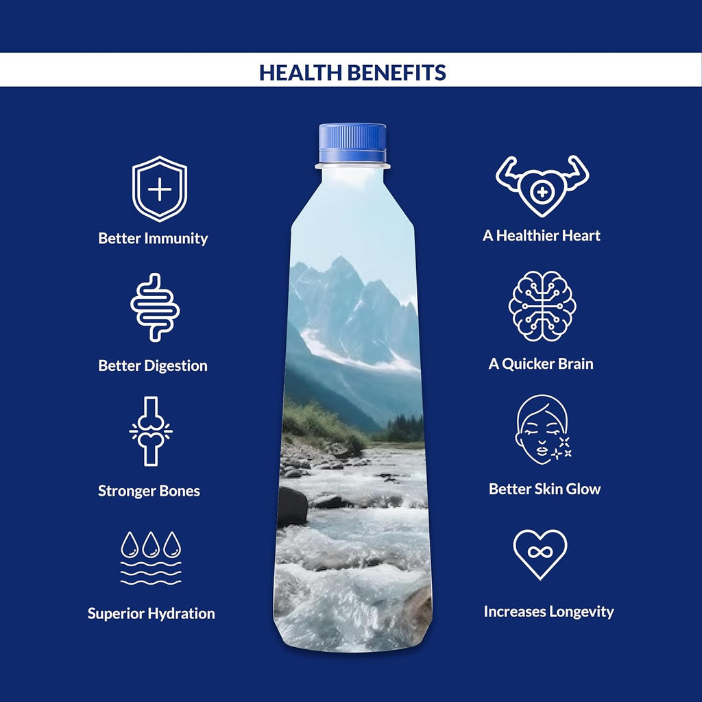 Notch Natural Mineral Water 500ML | Infused With Natural Electrolytes - Pack Of 24