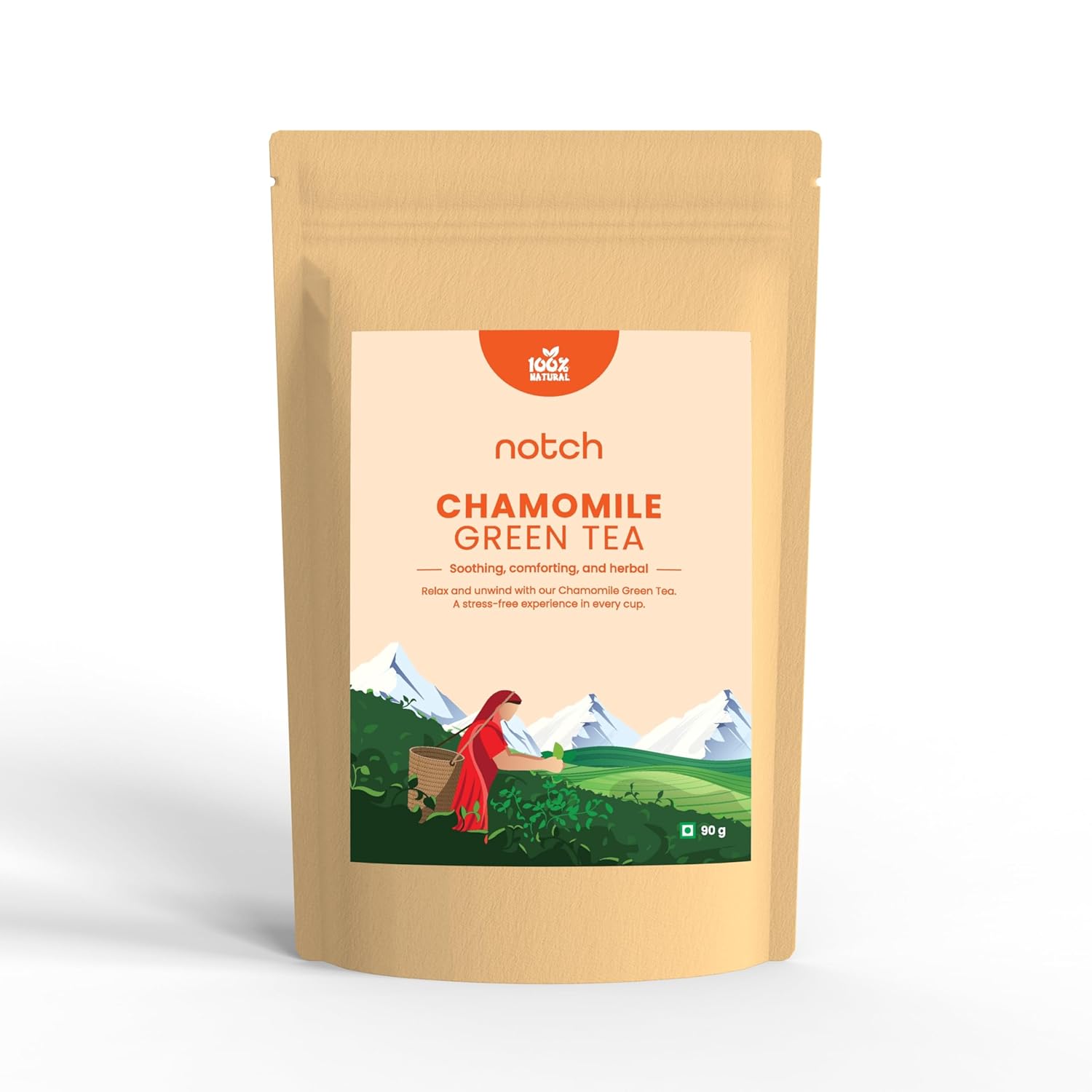 Notch Chamomile Green Tea | 90gm Pack