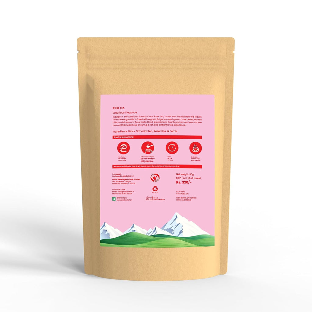 Notch Rose Black Tea | 90gm Pack